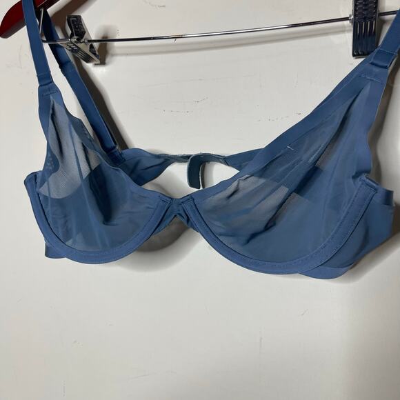 CUUP the plunge bluish grey bra 34 B - Picture 5 of 5